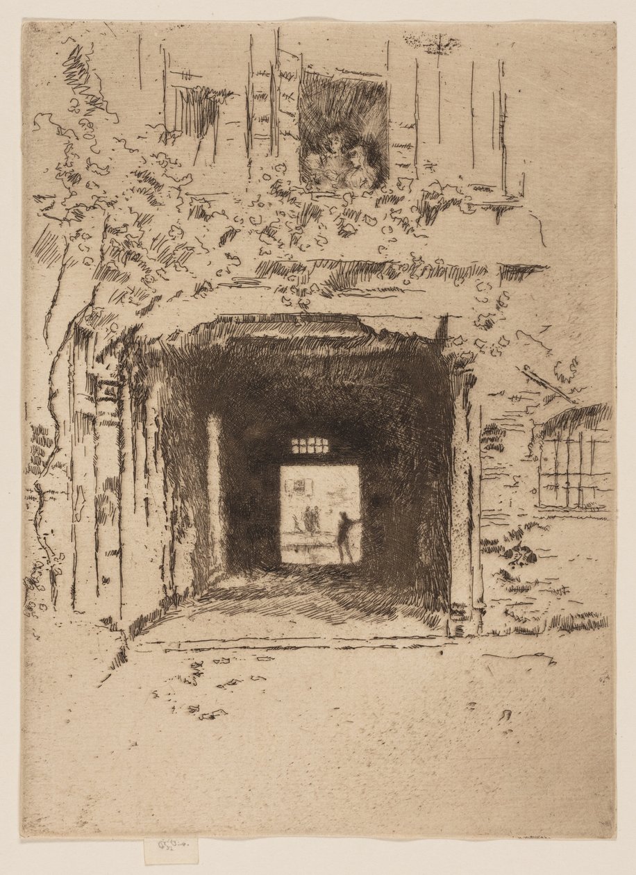 Portal y Enredadera de James McNeill Whistler
