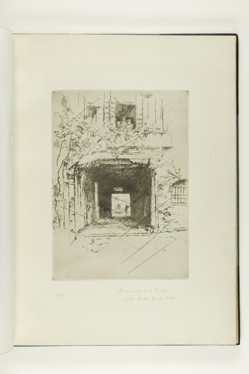 La puerta y la vid de James McNeill Whistler