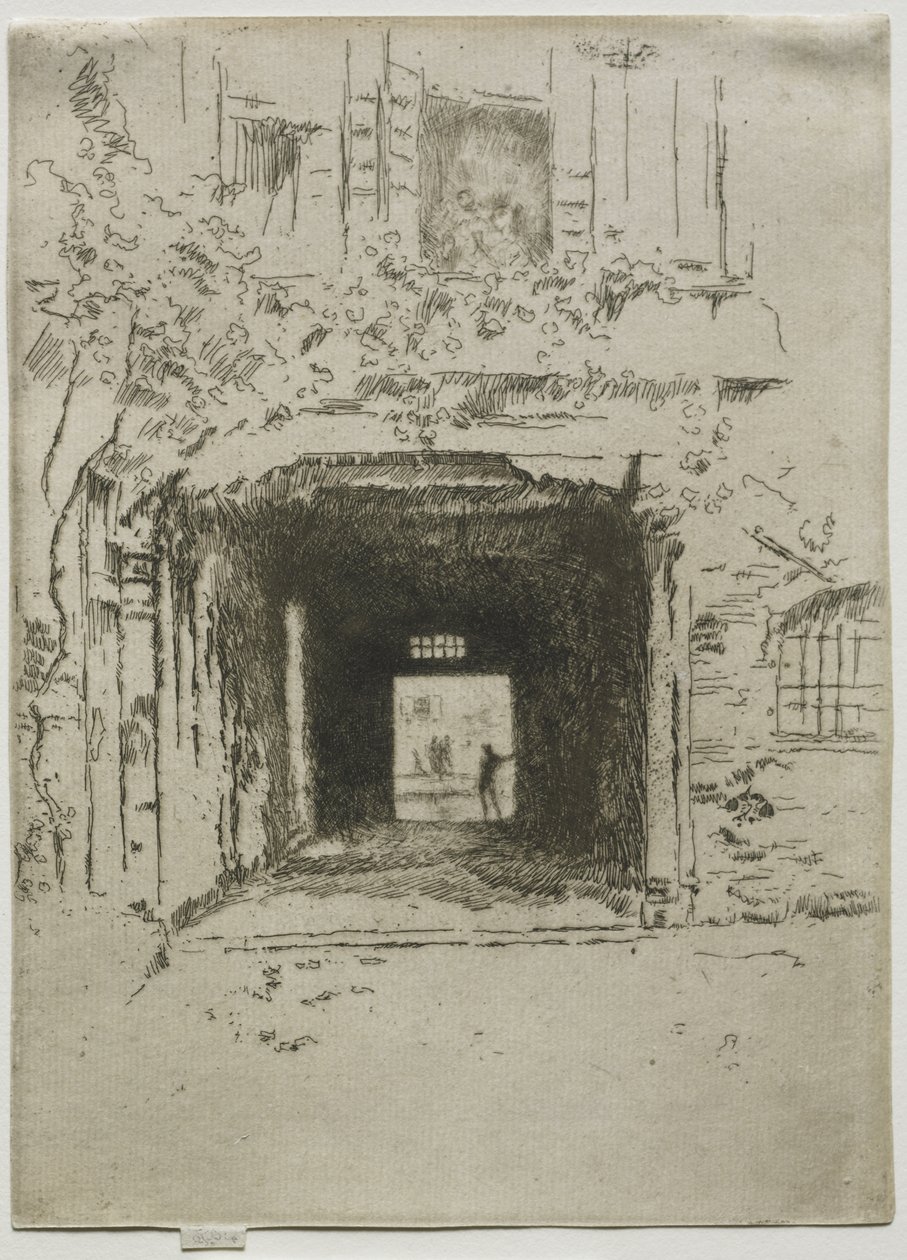 La puerta y la vid de James McNeill Whistler