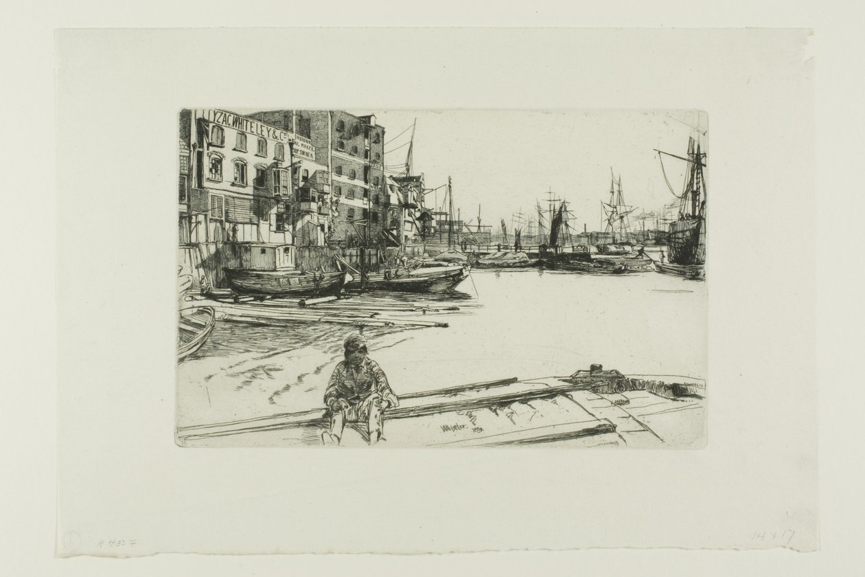 Muelle del Águila de James Abbott McNeill Whistler