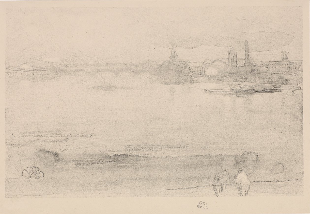 Temprano en la Mañana de James Abbott McNeill Whistler