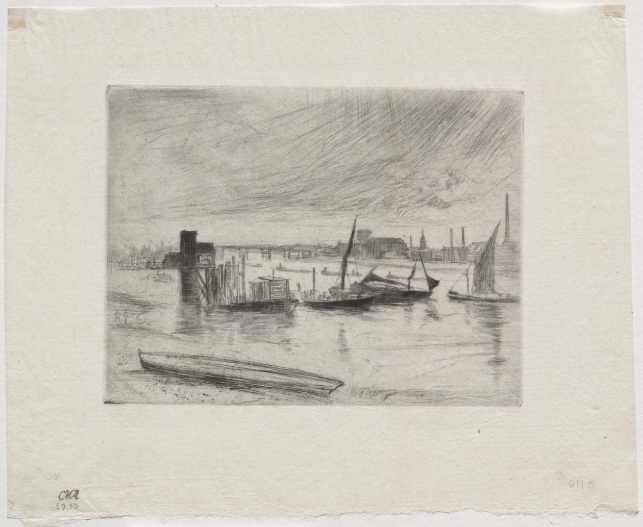A primera hora de la mañana, Battersea de James McNeill Whistler