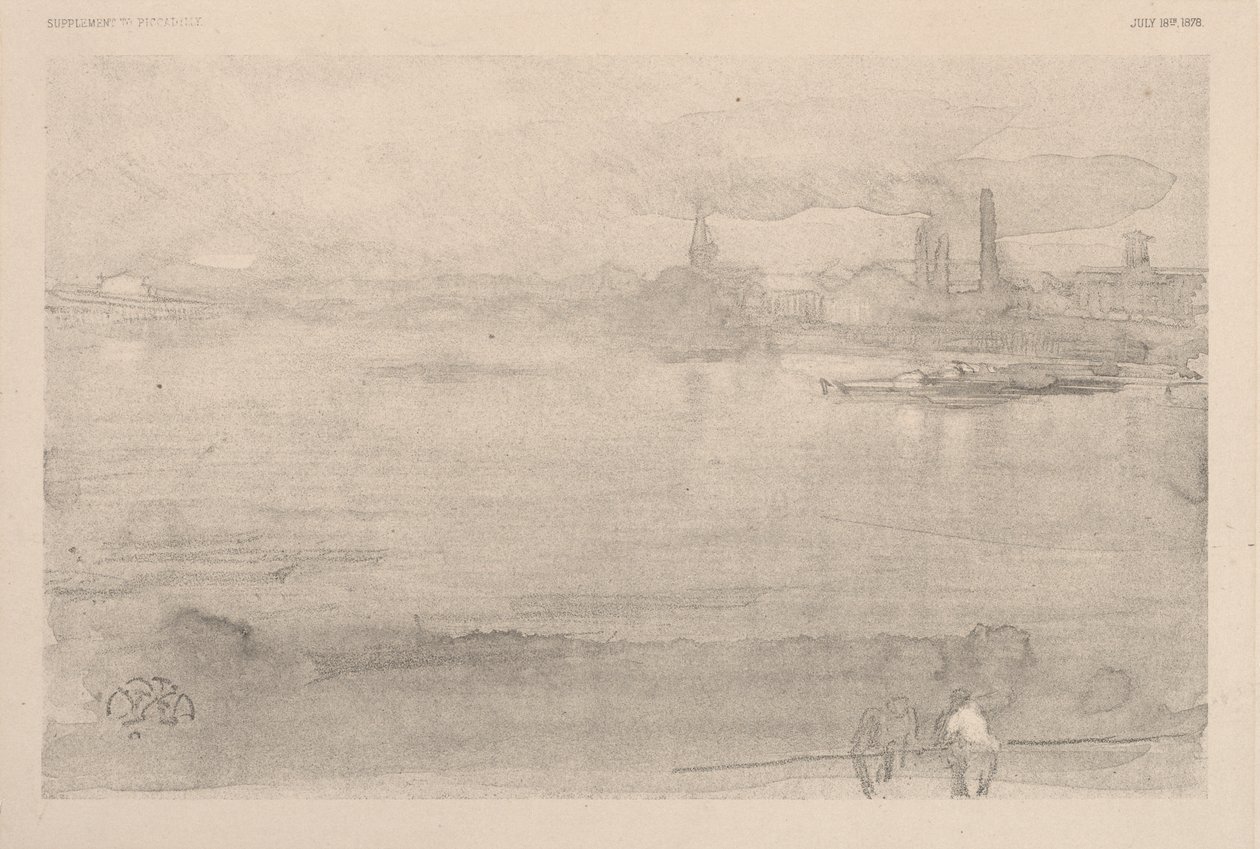Temprano por la mañana: el Támesis en Battersea de James McNeill Whistler