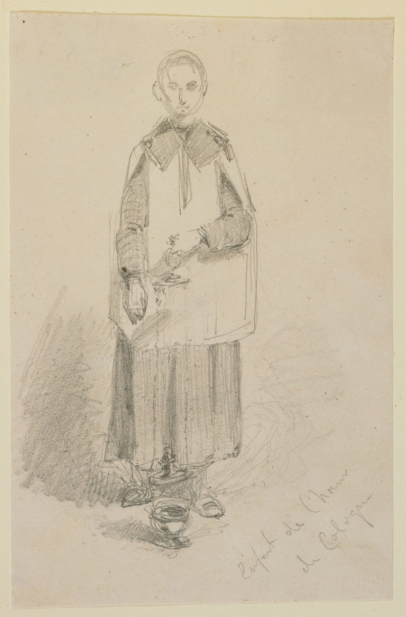 Enfant de Choeur de Cologne de James Abbott McNeill Whistler