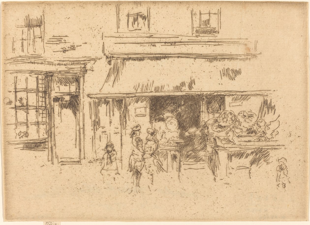 Calle Exeter de James Abbott McNeill Whistler