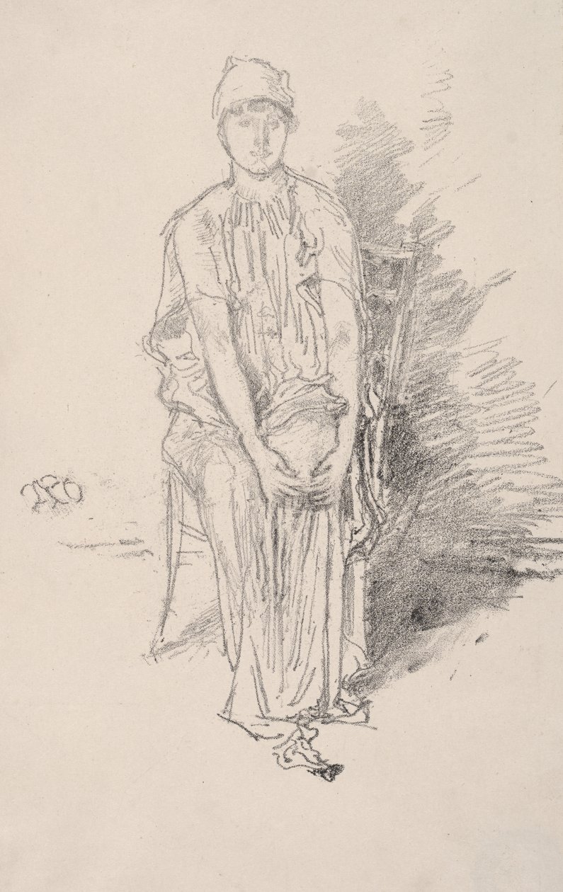 Estudio de figura de James McNeill Whistler