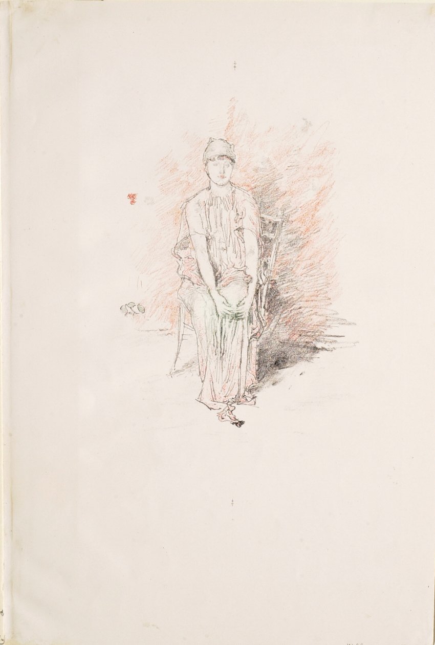 Estudio de figura en colores de James McNeill Whistler