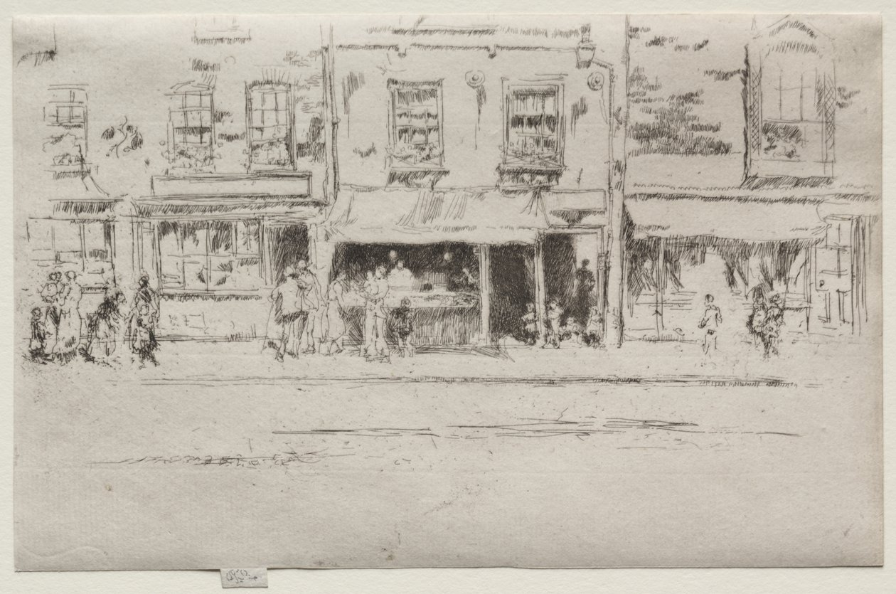 Pescadería, Chelsea de James McNeill Whistler