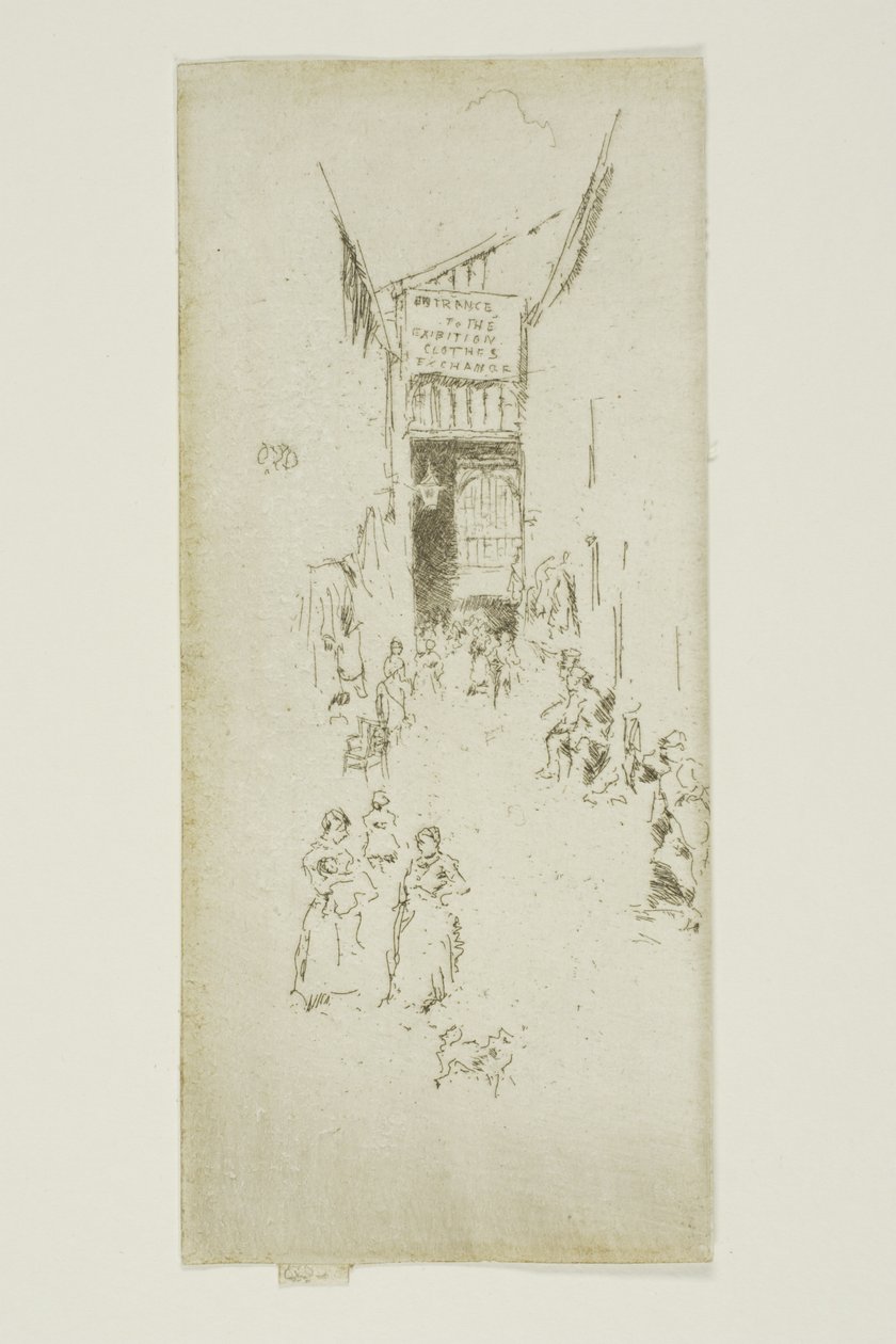 Pasaje Fleur-de-lys de James Abbott McNeill Whistler