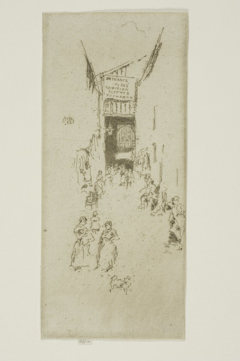 Pasaje Fleur-de-lys de James Abbott McNeill Whistler