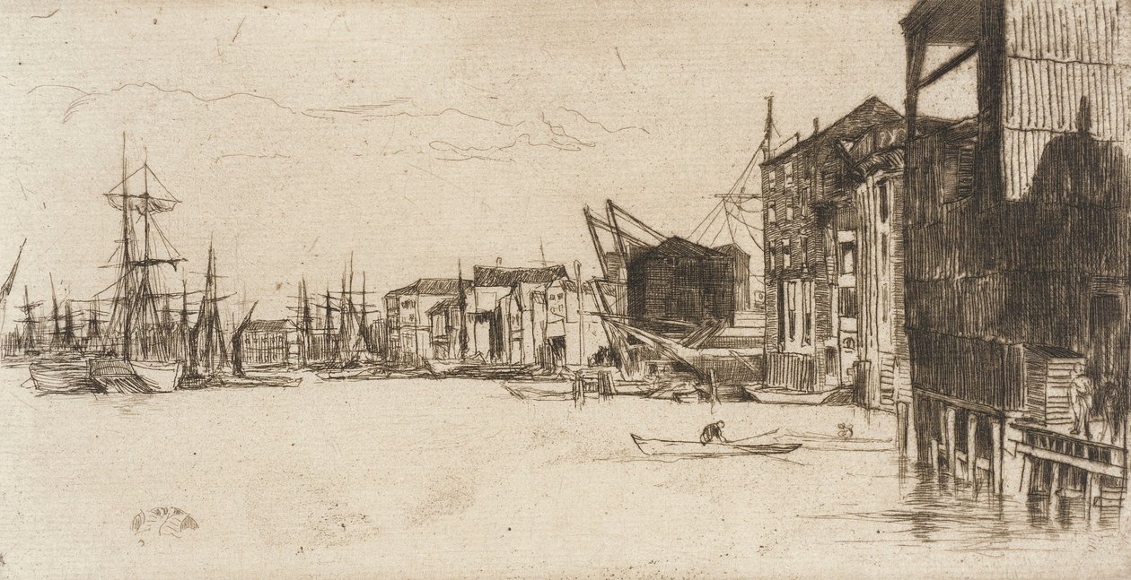 Muelle de libre comercio de James McNeill Whistler