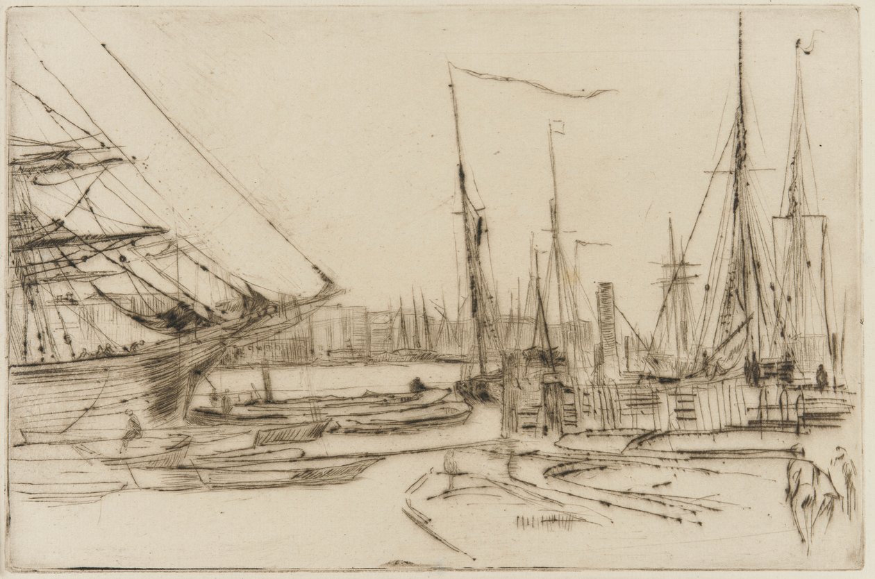 Desde Billingsgate de James Abbott McNeill Whistler