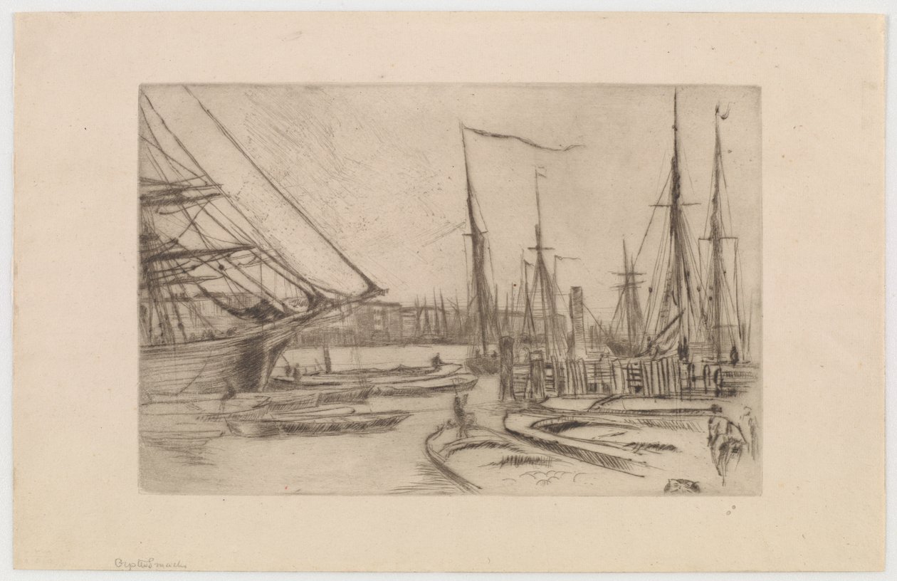 Desde Billingsgate de James Abbott McNeill Whistler