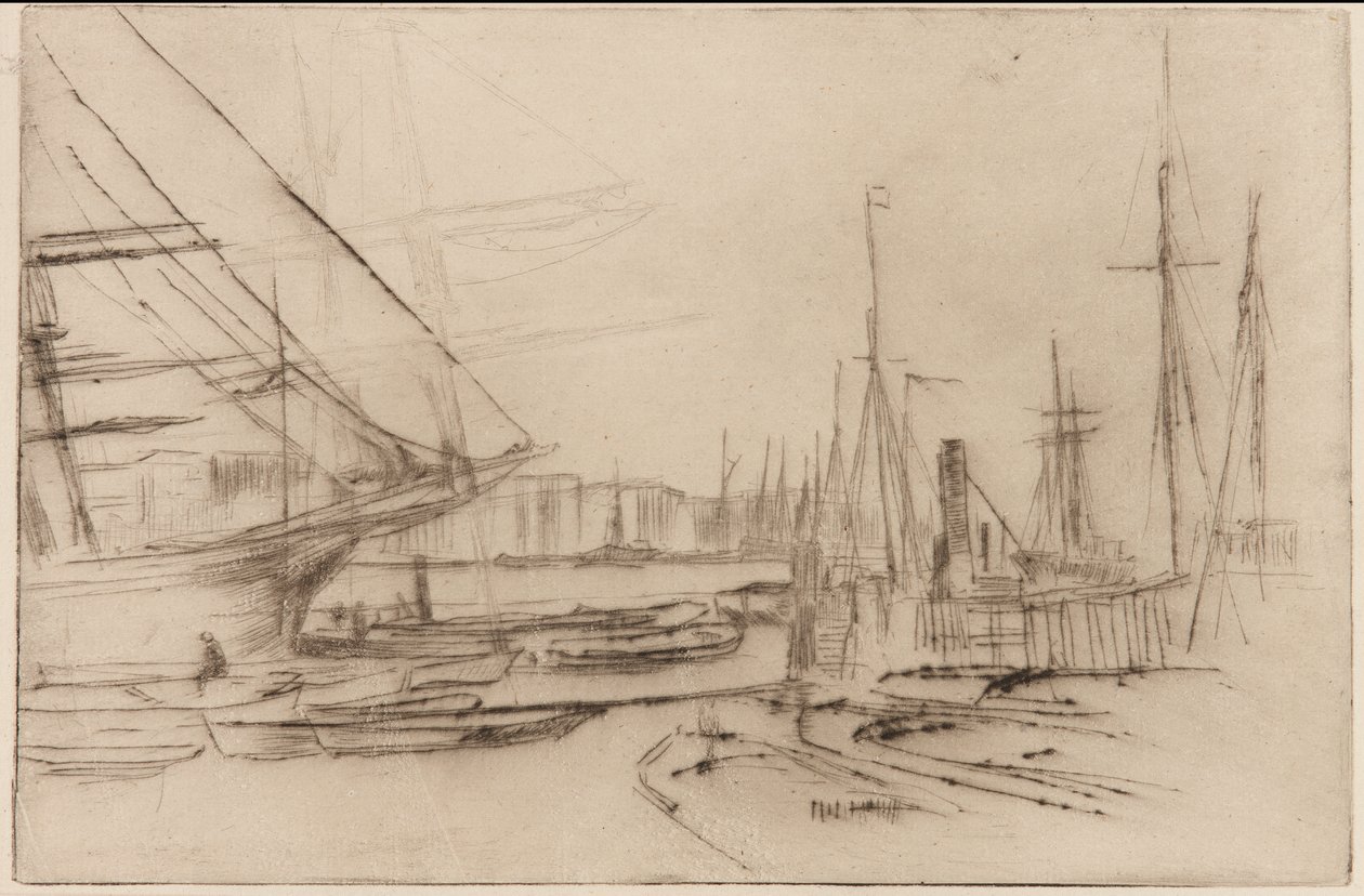 Desde Billingsgate de James Abbott McNeill Whistler