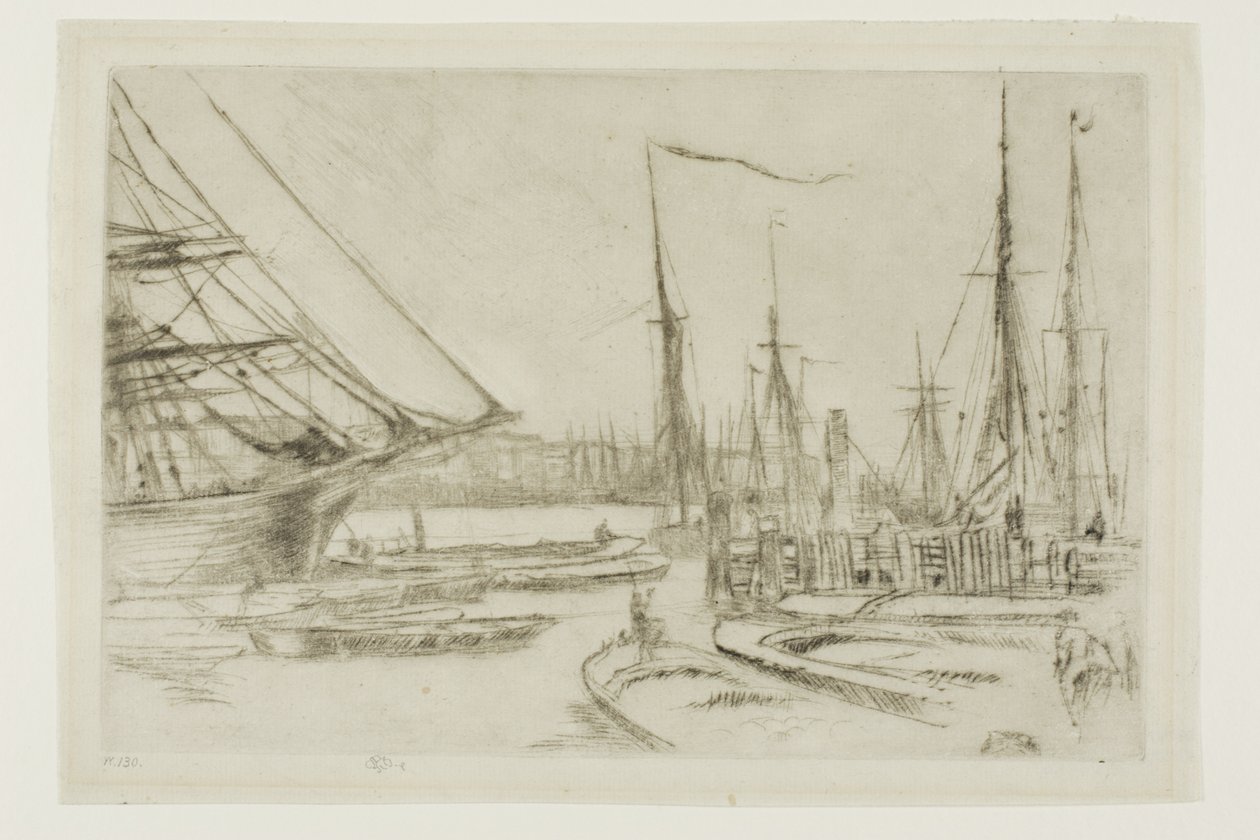 Desde Billingsgate de James Abbott McNeill Whistler