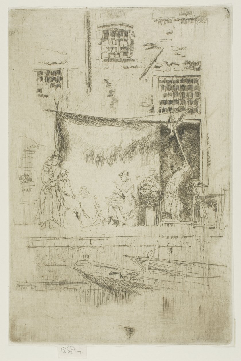 Puesto de frutas de James Abbott McNeill Whistler