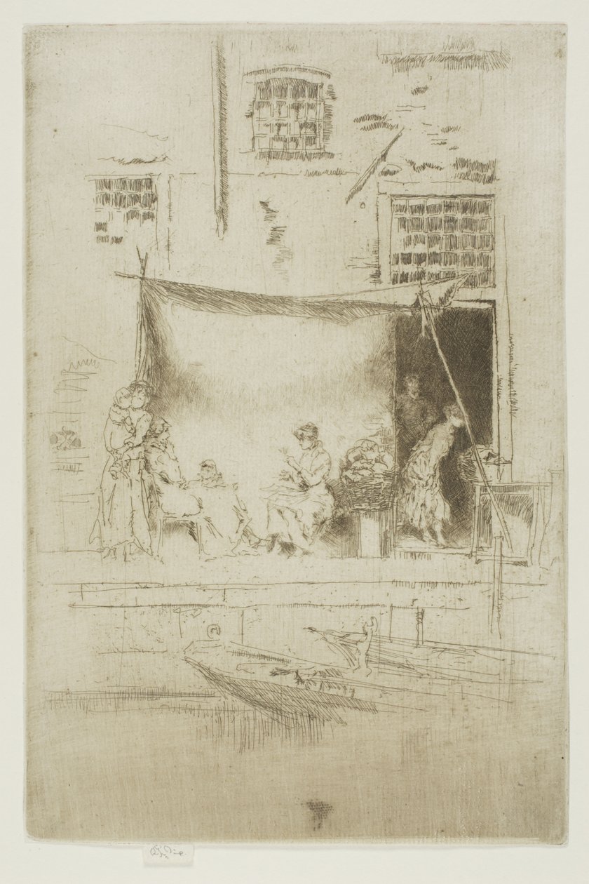 Puesto de frutas de James Abbott McNeill Whistler