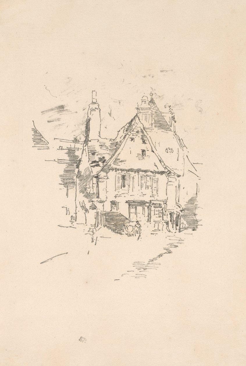 Tejados a dos aguas de James Abbott McNeill Whistler