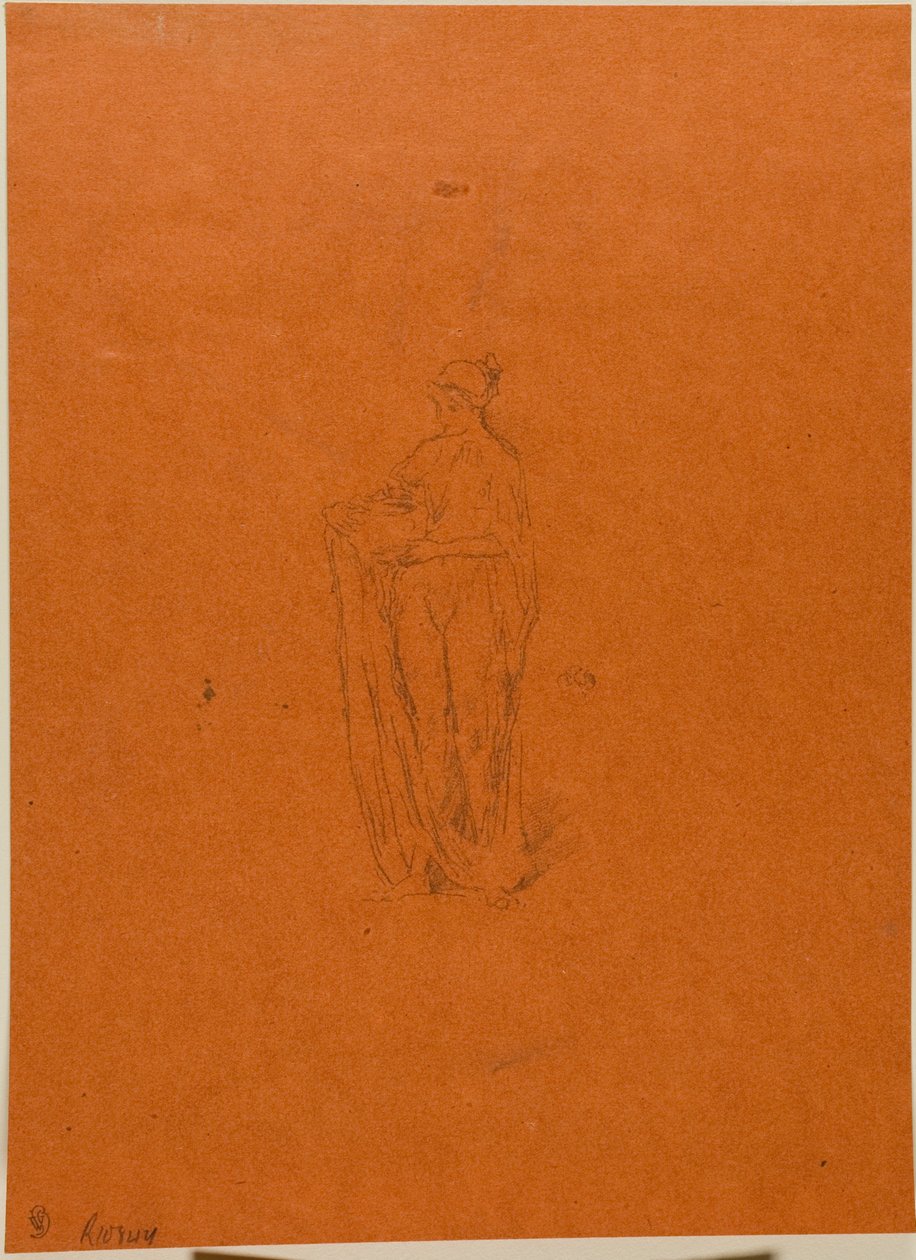 Chica con cuenco de James McNeill Whistler