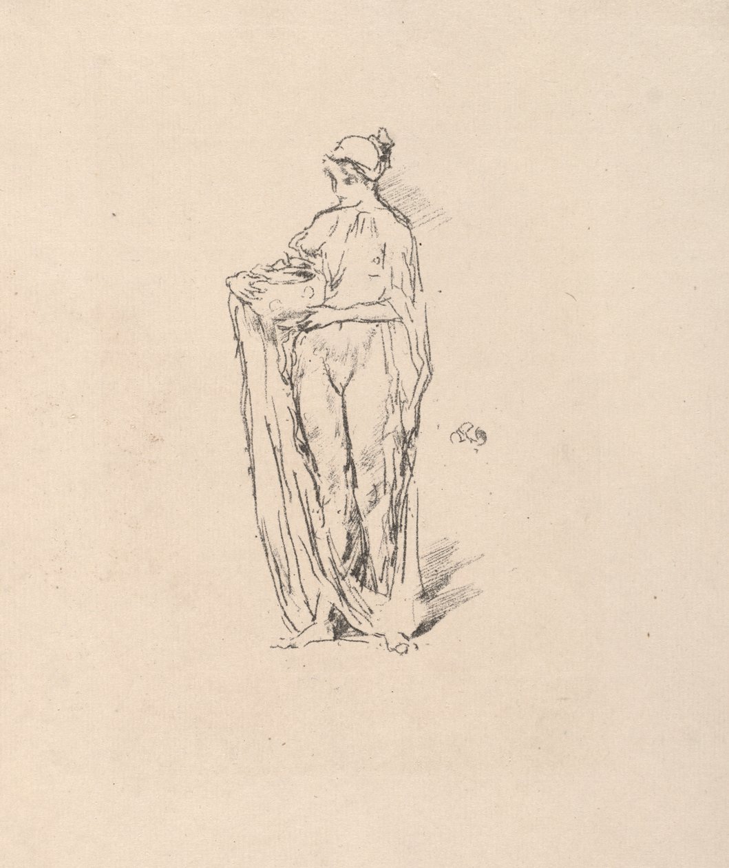 La niña con el cuenco de James McNeill Whistler