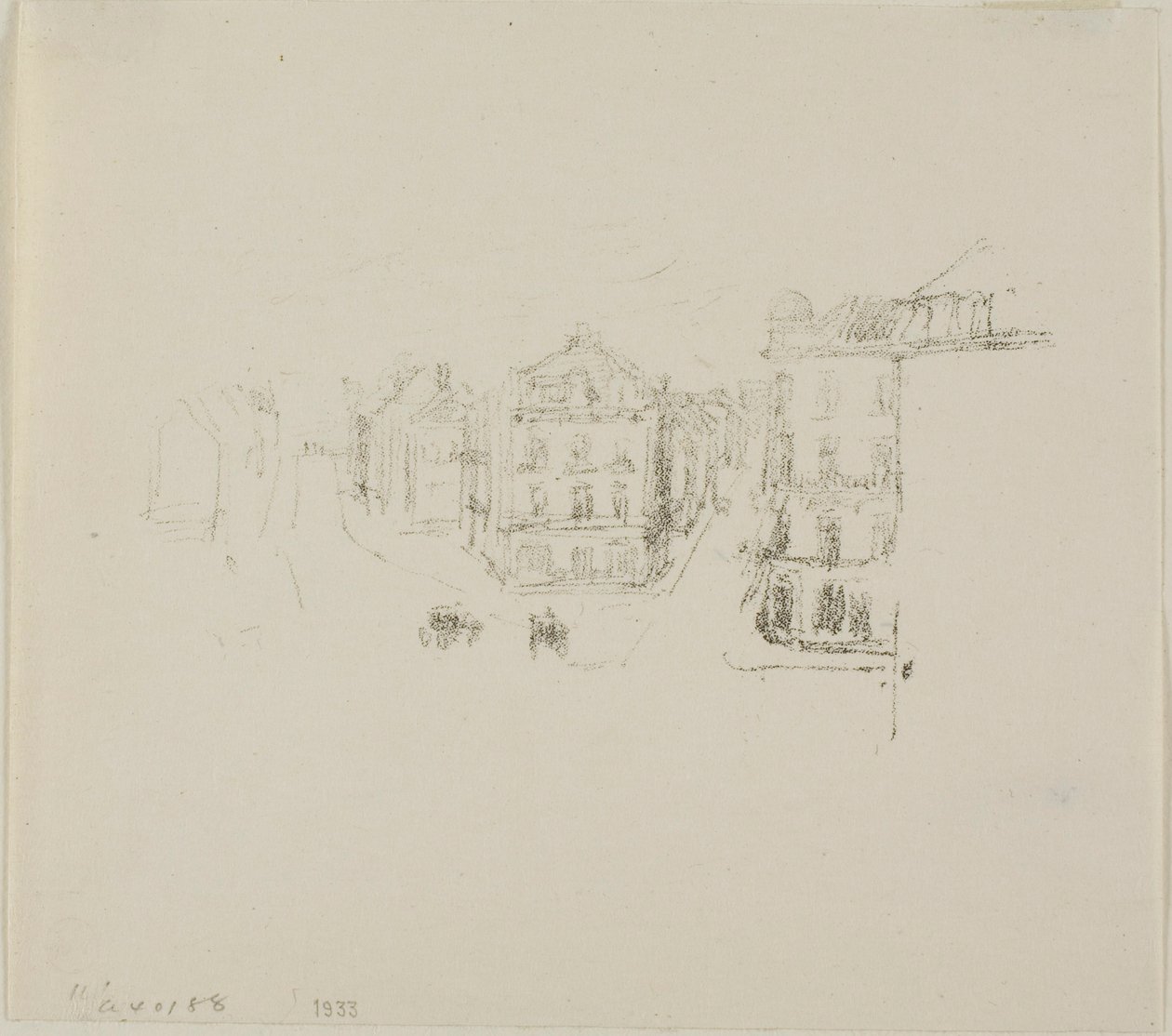 Grand Rue, Dieppe de James McNeill Whistler