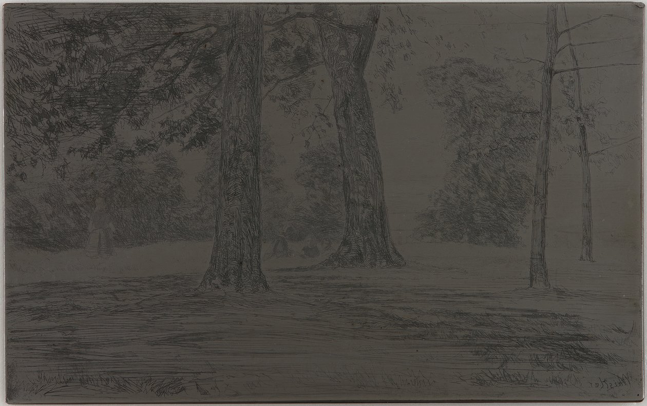 Parque de Greenwich de James Abbott McNeill Whistler