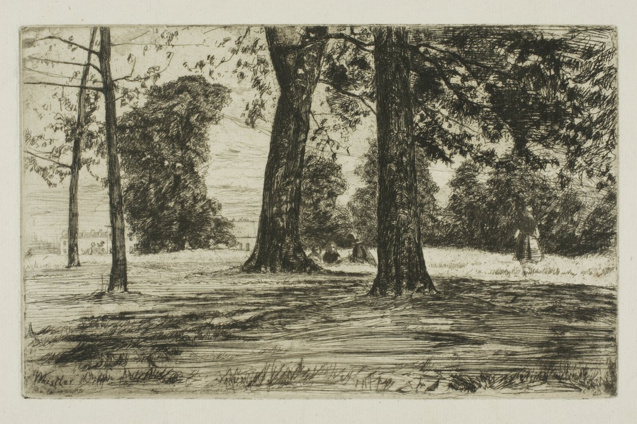 Parque de Greenwich de James Abbott McNeill Whistler