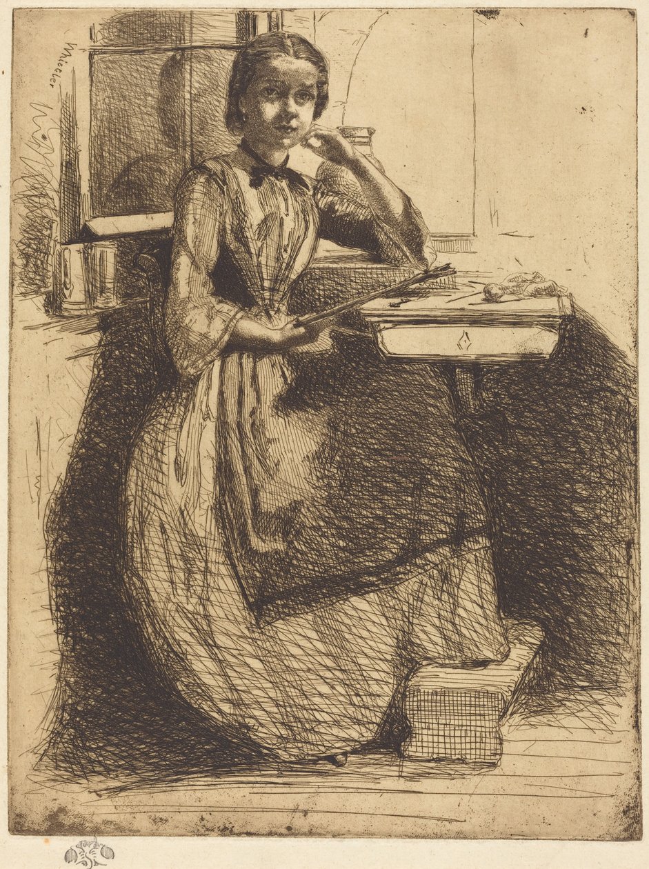 Gretchen en Heidelberg de James McNeill Whistler