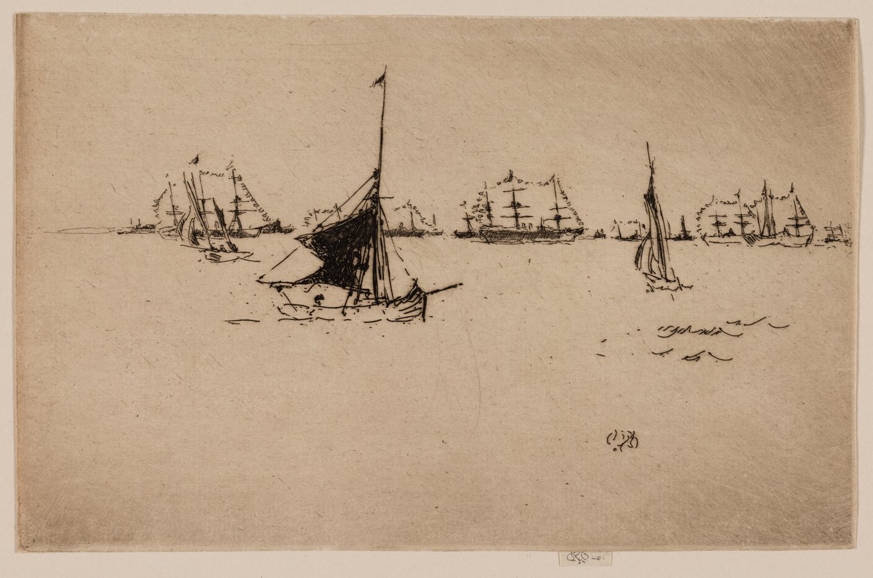 Flota de Su Majestad: Noche de James McNeill Whistler