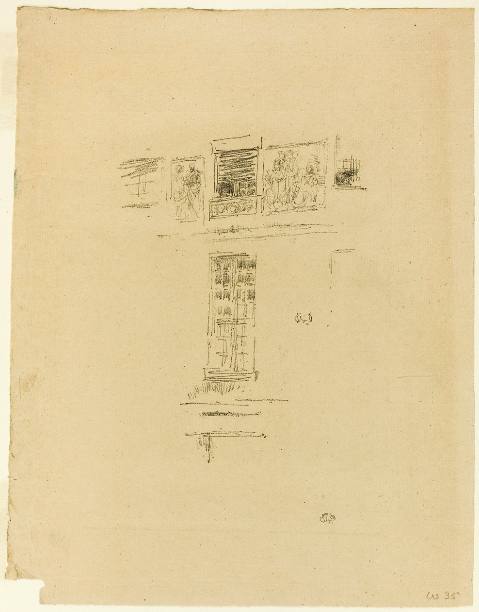 Ventanas del Hôtel Colbert de James McNeill Whistler