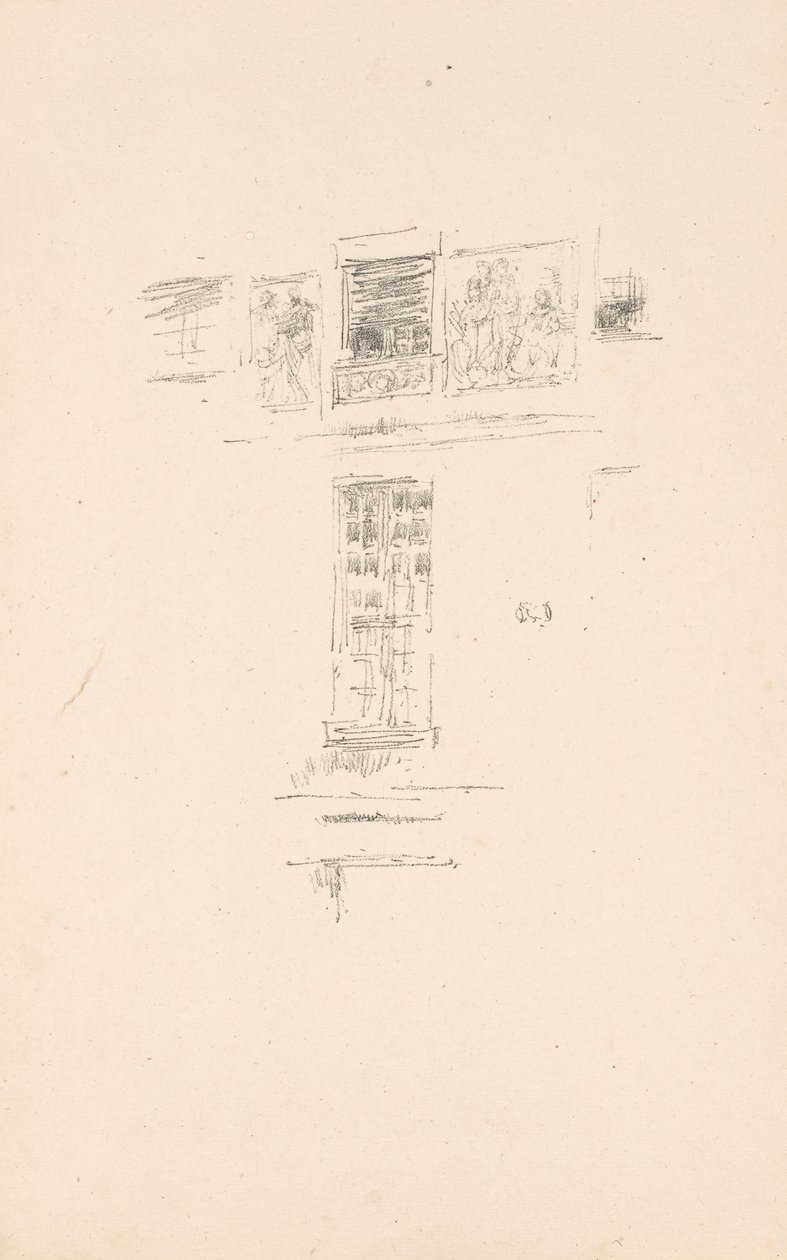 Hôtel Colbert, Ventanas de James McNeill Whistler