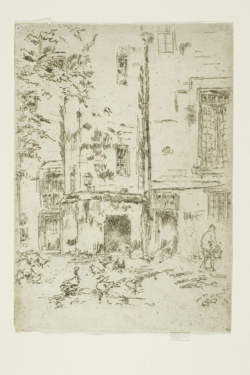 Hôtel de la Croix Blanche de James McNeill Whistler