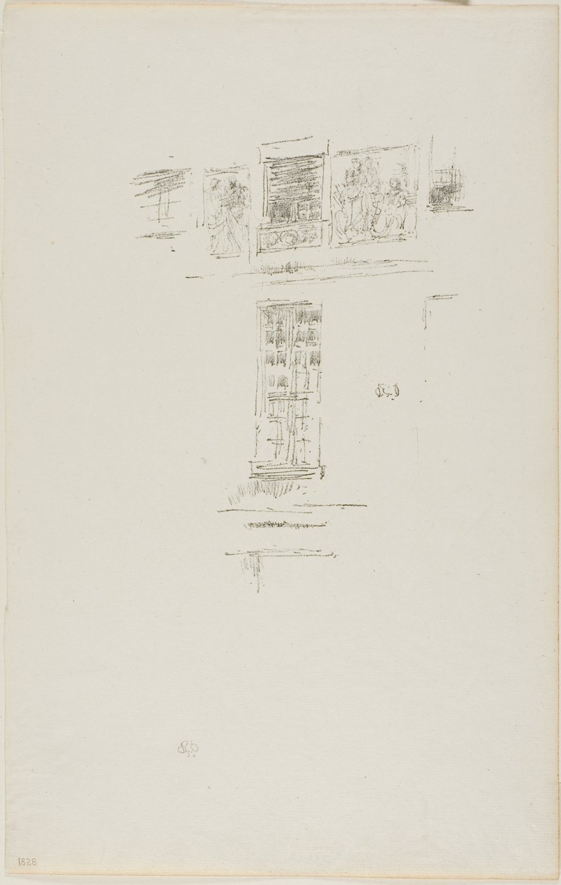 Ventanas del Hôtel Colbert de James Abbott McNeill Whistler