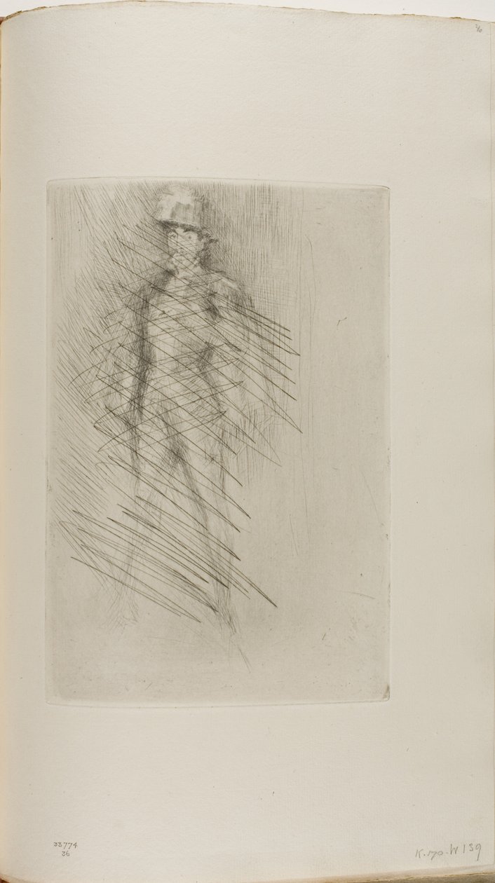 Irving como Felipe de España, No. 2 de James Abbott McNeill Whistler