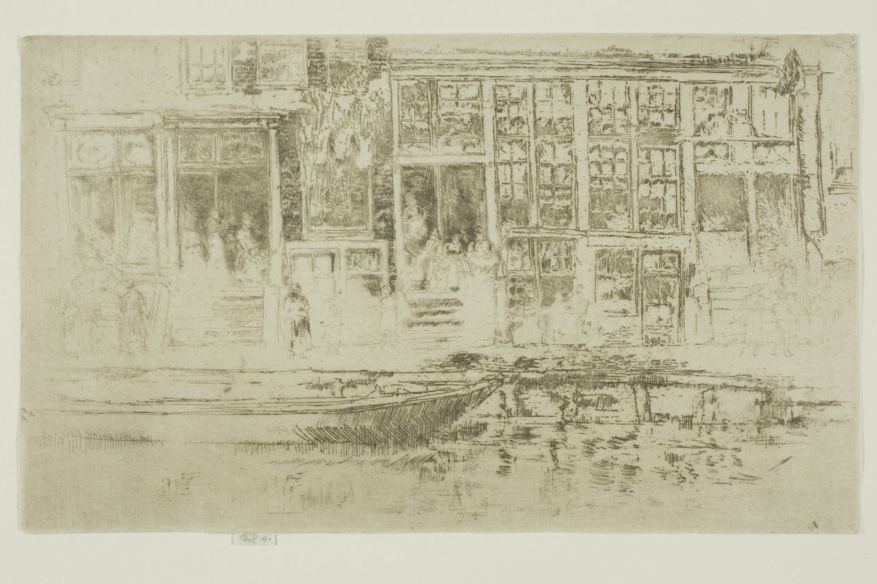 Barrio judío de Ámsterdam de James McNeill Whistler