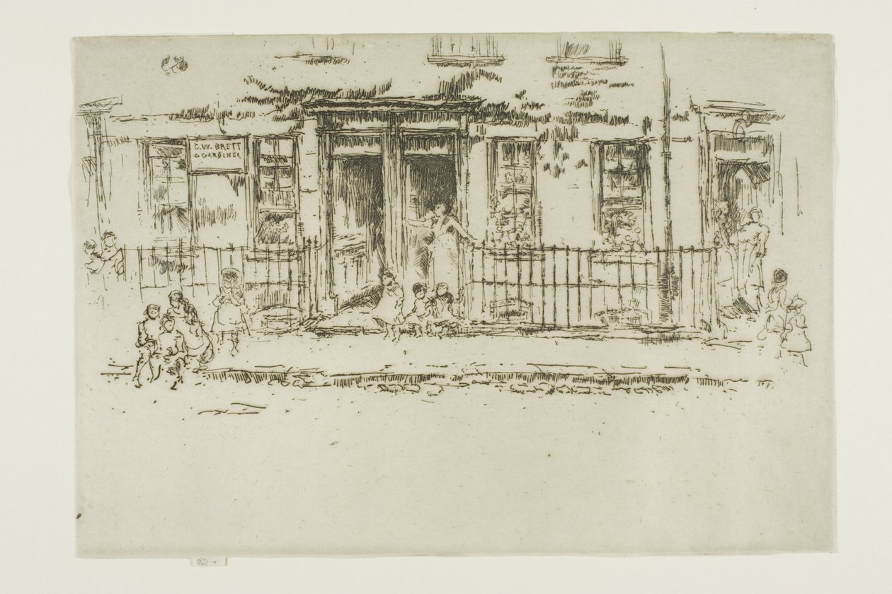 Justice Walk, Chelsea de James Abbott McNeill Whistler