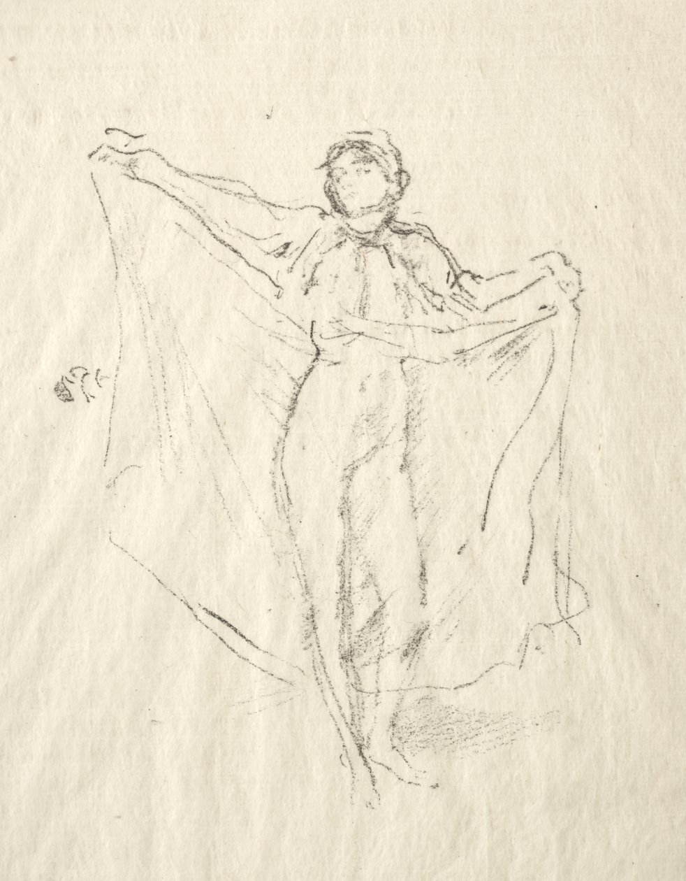 La bailarina - Un estudio de desnudo de James McNeill Whistler