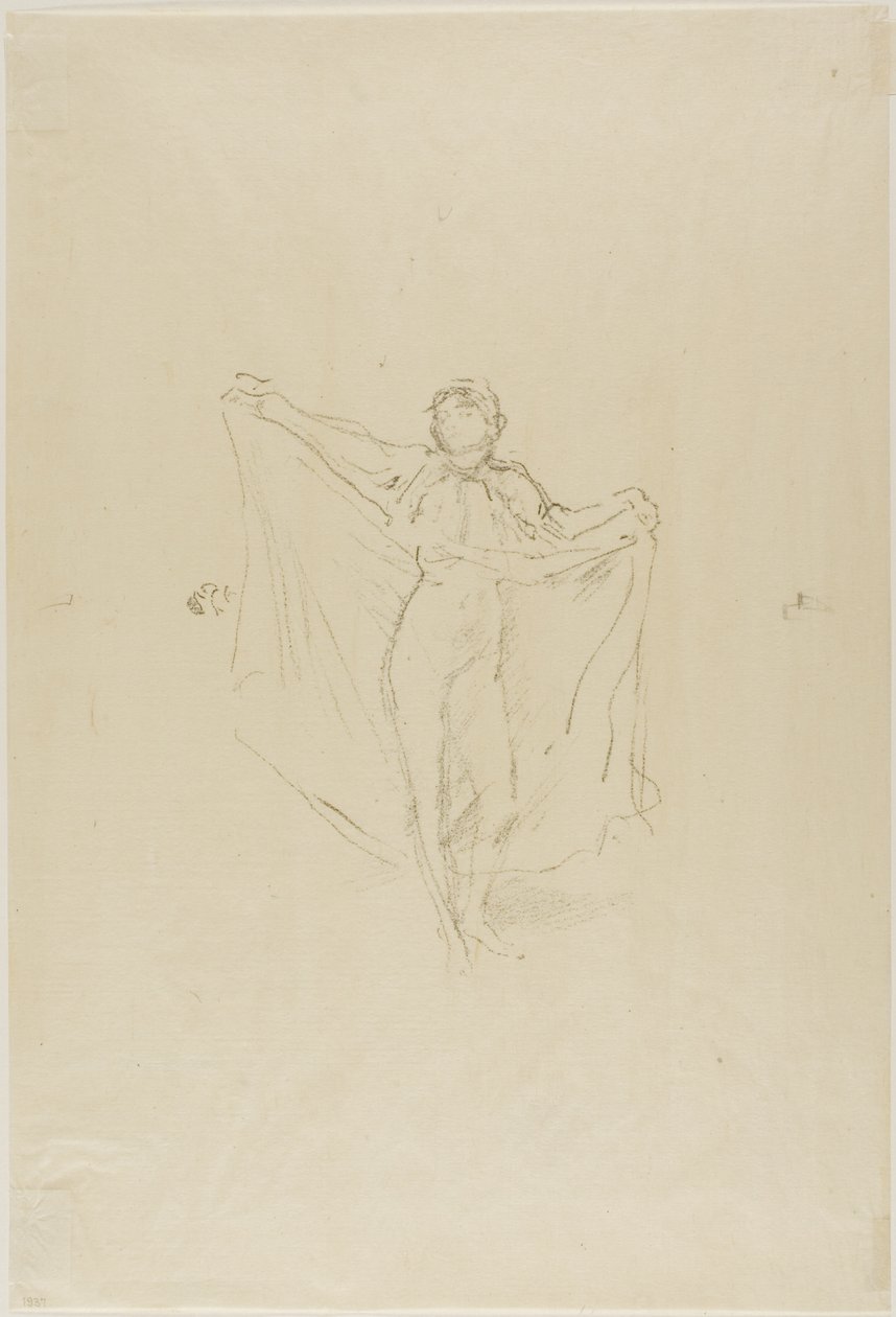La bailarina: un estudio del desnudo de James Abbott McNeill Whistler