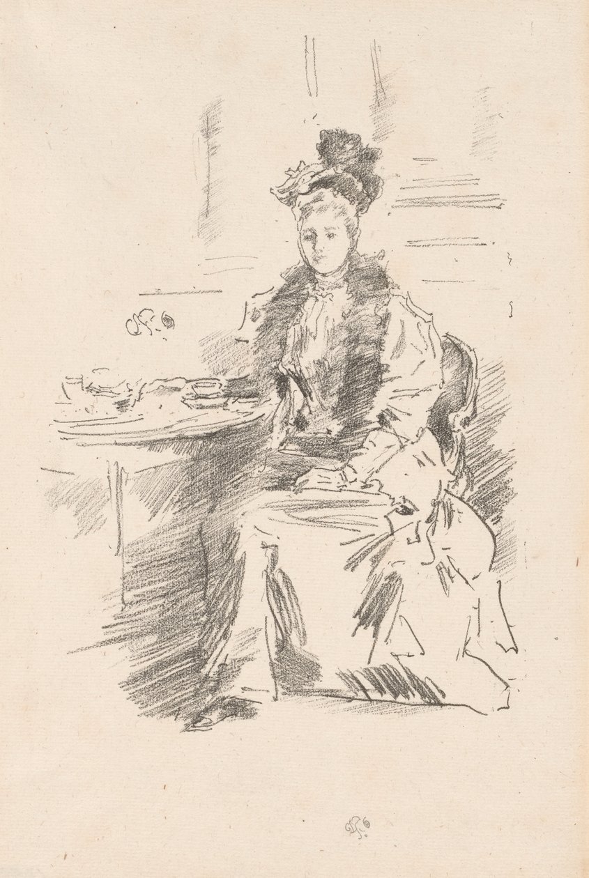 La Jolie New Yorkaise de James Abbott McNeill Whistler