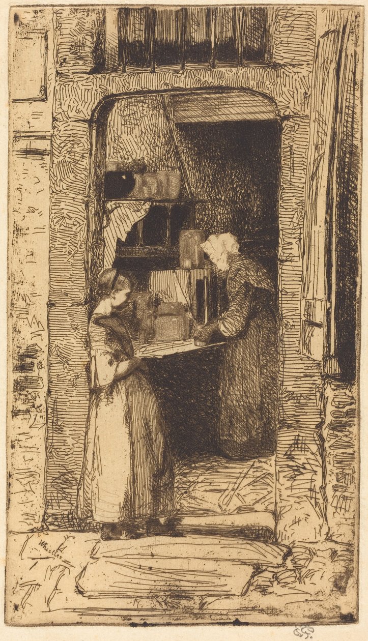 La vendedora de mostaza de James McNeill Whistler