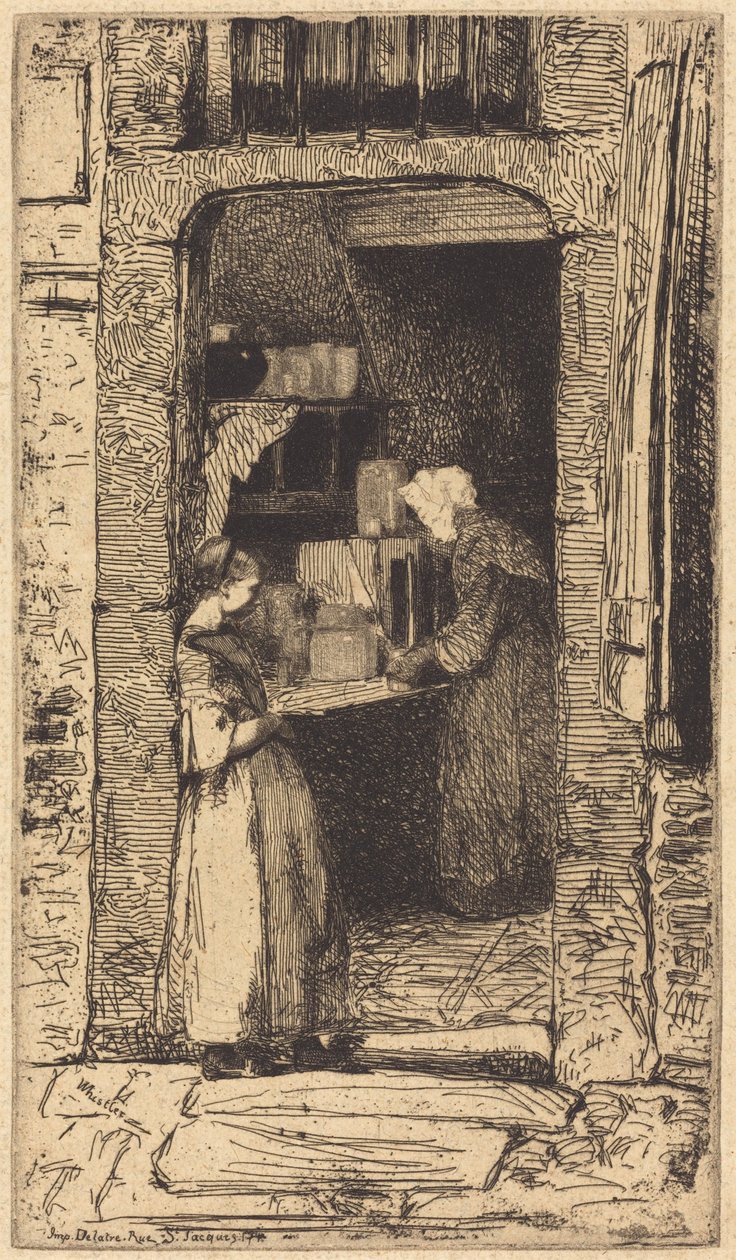 La vendedora de mostaza de James McNeill Whistler
