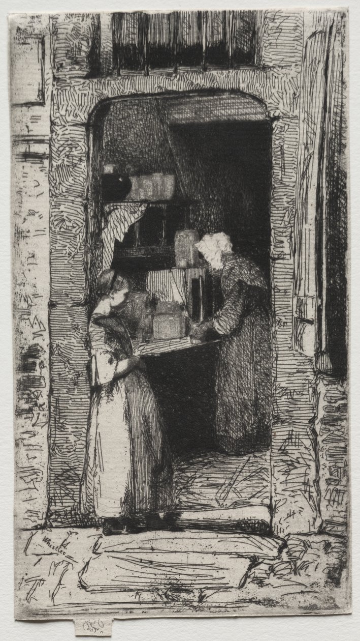 La vendedora de mostazas de James McNeill Whistler