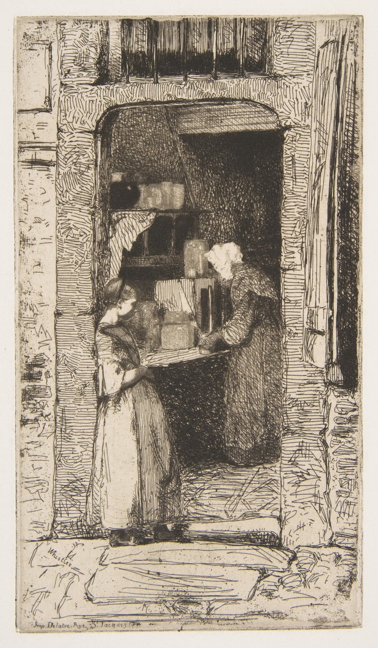 La vendedora de mostaza de James McNeill Whistler