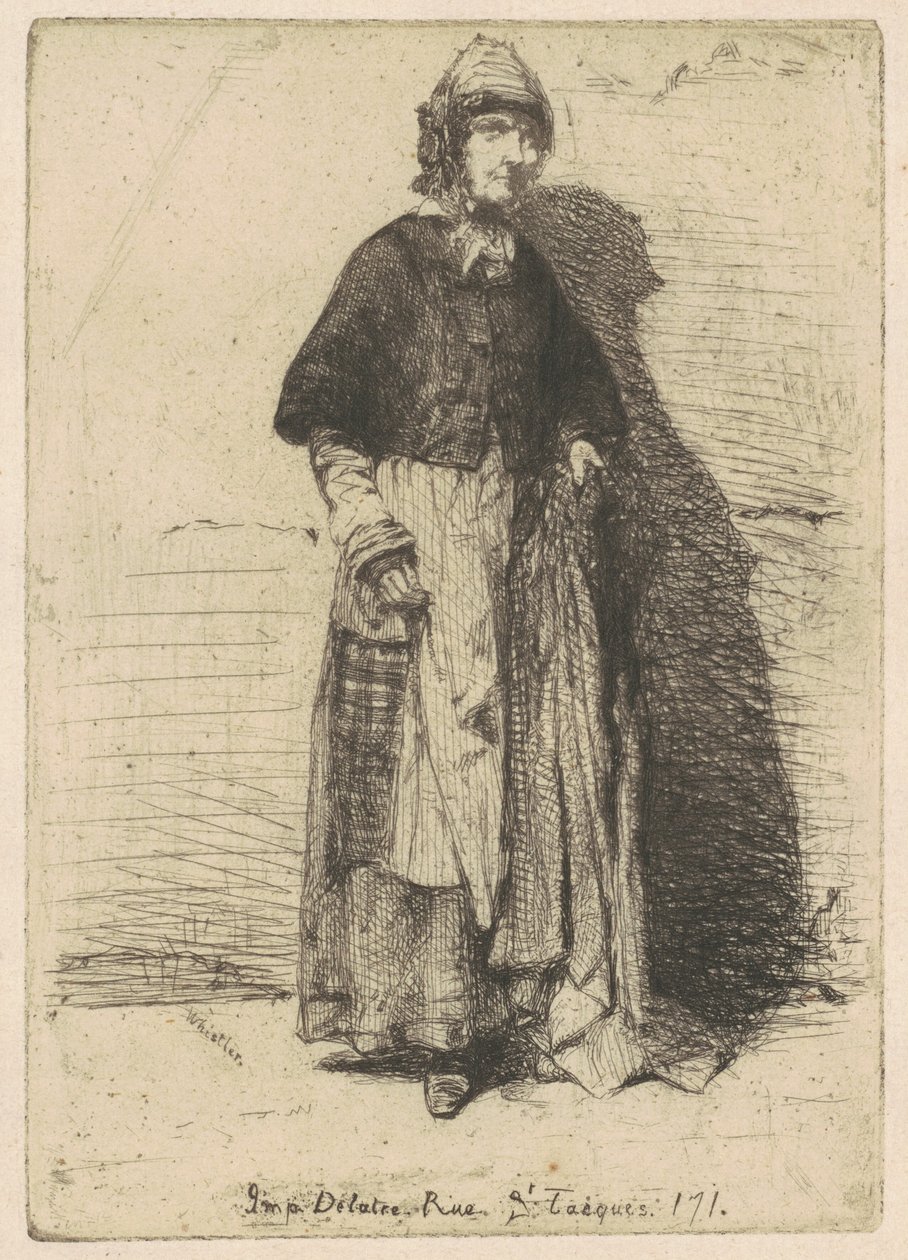 La Madre Gérard de James McNeill Whistler