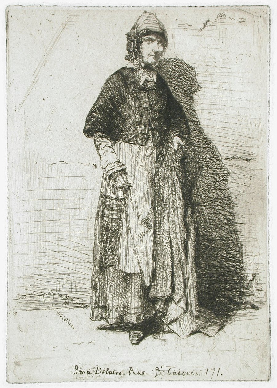 La Madre Gérard de James McNeill Whistler