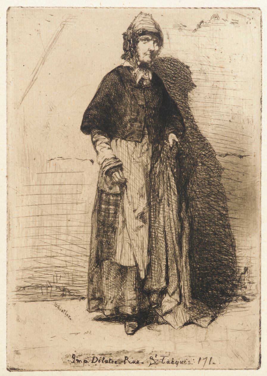 La Madre Gérard de James Abbott McNeill Whistler