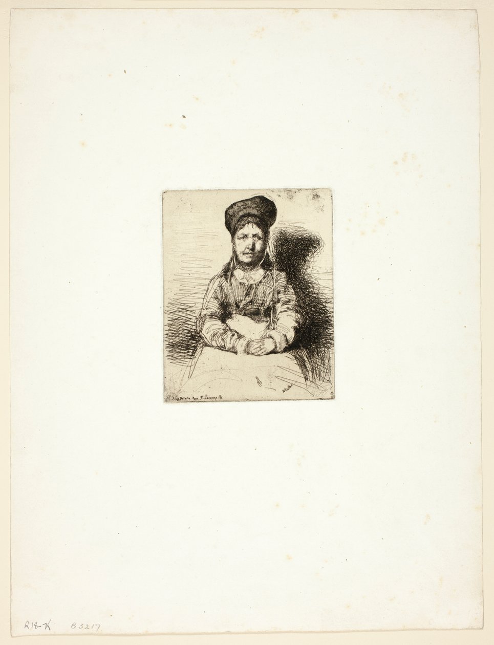 La estañadora de James McNeill Whistler