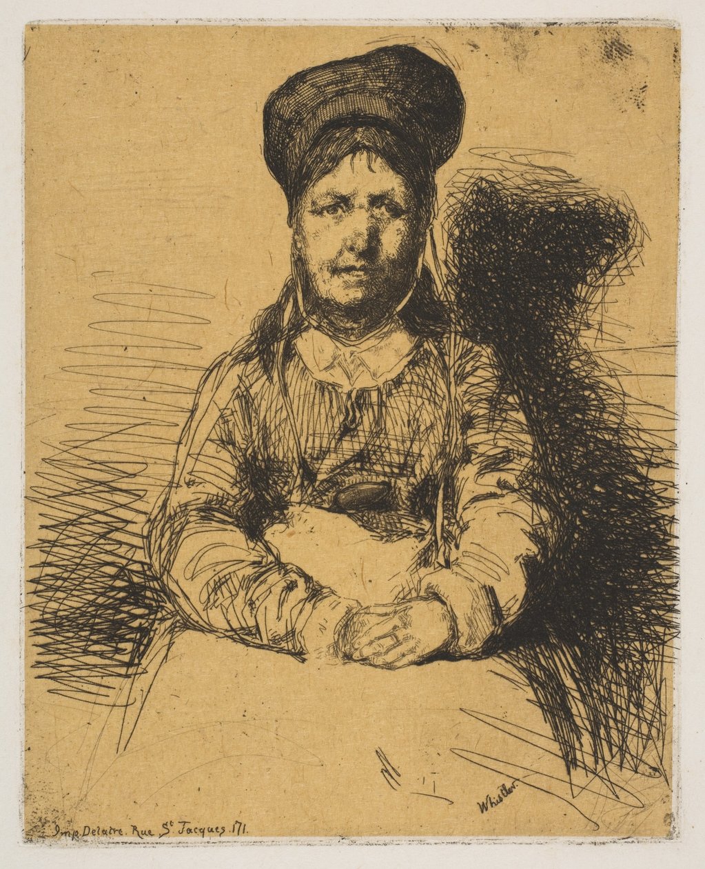La estañadora de James McNeill Whistler