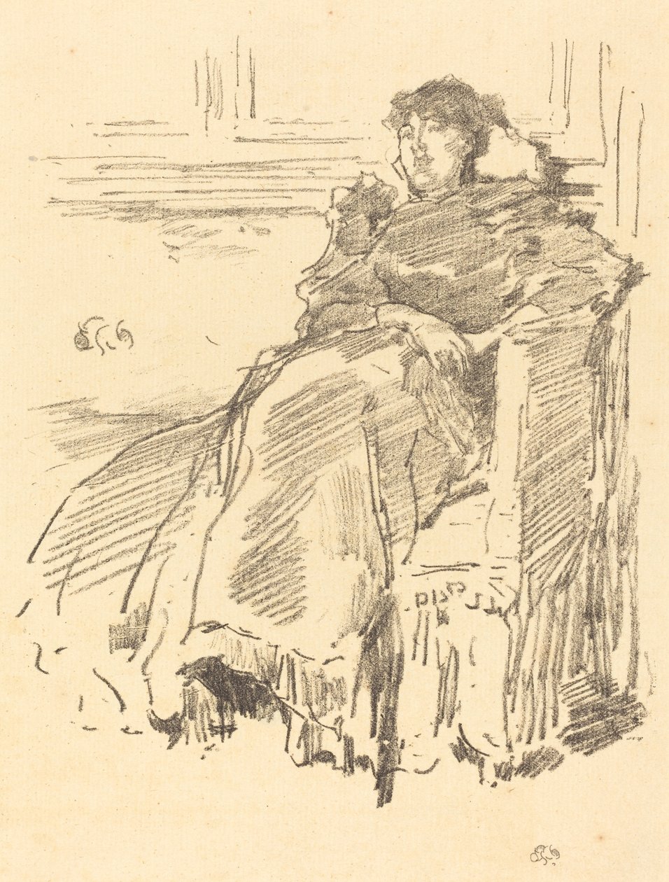 El vestido rojo de James Abbott McNeill Whistler