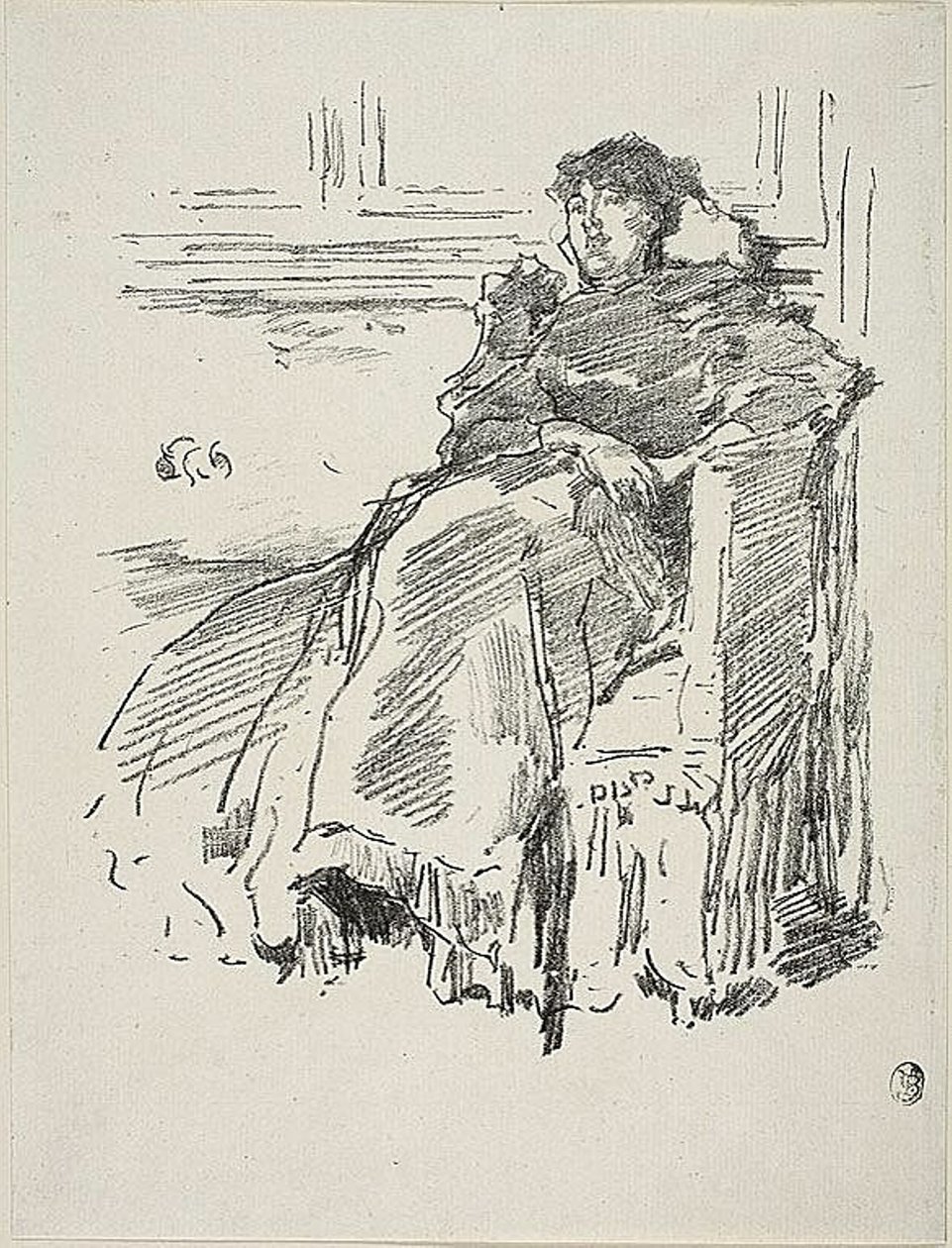 El vestido rojo de James Abbott McNeill Whistler